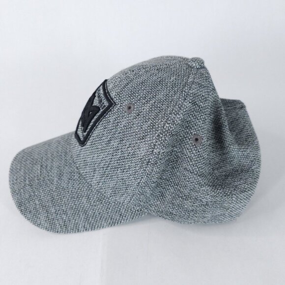 Los Angeles FC Hat Cap Fitted Mens XL Gray MLS Soccer Adidas Poly Blend Modern - Picture 2 of 6